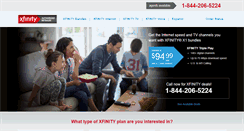Desktop Screenshot of connecttoxfinity.com